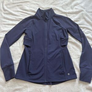 Apana Navy Full-Zip up